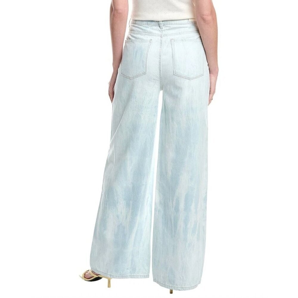 DL1961 Womens Hepburn Wide Leg Light Tide High Rise Jeans Size 25 Blue SP EXC - Picture 2 of 12